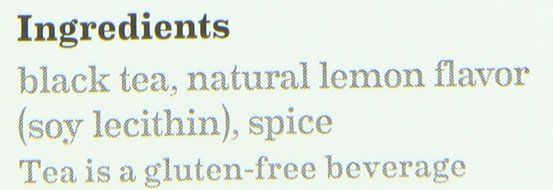 Bigelow Lemon Lift Tea, 20-Count Boxes (Pack of 6) N2