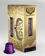 Caf&eacute; AllOro Ultra Premium Italian Espresso &amp; Lungo Coffee Nespresso Compatible Variety Pack Capsules, Golden Italian... N5