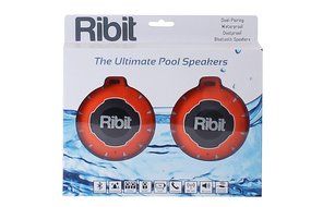 Ribit&trade; Red Waterproof Bluetooth Speakers - IPX7 Outdoor Wireless Speakers - Best Bluetooth Speakers for Pool and... N5