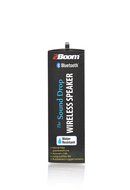2BOOM Mini Wireless Bluetooth Portable Speaker with Carabiner Shower Suction Cup Black