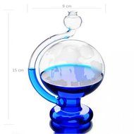 Creative Glass Weather Storm Forecast Predictor Bottle Barometer Set Home Tools Gadget DIY Crafts Decor - Blue... N8