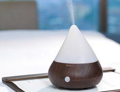 Aromatherapy Essential Oil Diffuser + Guluman 150ml Portable USB Air Humidifier Smart Infrared Induction, Ultrasonic... N3