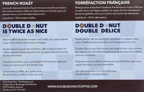 Double Donut French Roast Coffee, in Recyclable Single Serve Cups for Keurig K-Cup Brewers, 24 Count N12