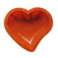 Heart Silicone Cake Mold Pan 7.8&quot;x7.5&quot;x2&quot; Color At Random N2