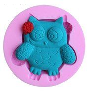 Zjskin Owl Cake Decorating Fondant Silicone Sugar Craft Mold N7