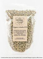 ORGANIC Colombia Washed Unroasted Green Coffee Beans Fair Trade FTO (1 LB)
