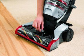 BISSELL CleanView Plus Rewind Bagless Upright Vacuum with Triple Action Brush, 1332 - Corded N5