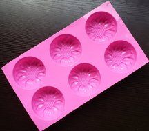 Sun Flowers Silicone Non Stick Cake Ice Cube Mold Chocolate Jelly Candy Biscuit Moul N3