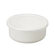 Noda enamel white series round 14cm RD-14 (japan import)