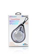 2BOOM Mini Wireless Bluetooth Portable Speaker with Carabiner Shower Suction Cup Black N4