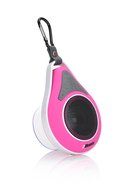2BOOM Mini Wireless Bluetooth Portable Speaker with Carabiner Shower Suction Cup Black N5