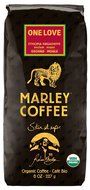 Marley Coffee, Organic One Love, Ethiopian YirgaCheffe, Ground Coffee, 8 Ounce N8