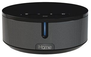 iHome iBN26G2 NFC Bluetooth Stereo System with Speakerphone (Gunmetal)