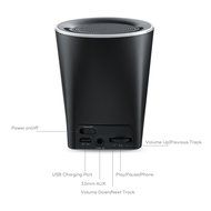 TaoTronics Wireless Speaker Bluetooth Speaker Portable Speaker -Upgraded version (Bluetooth 4.0, High Fidelity... N12