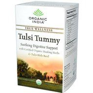 Organic India Tulsi Wellness Tummy Tea, 18 Count