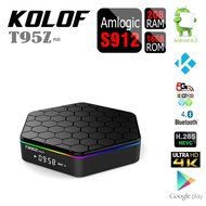 KOLOF T95Z Plus Amlogic S912 OTT TV Box 2G 16G Android 6.0 KODI 16.1 Octa Core Streaming Media Player N2