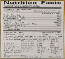 Instant Crystal Honey Ginger Tea, 40 bags