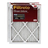 Filtrete Micro Allergen Defense Filter, MPR 1000, 16 x 25 x 1-Inches, 2-Pack