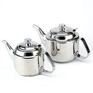 1400ml Coffee Kettle Induction Cooker Boil Water Kettle 304 Stainless Steel Tea Kettle with Strainer N7