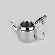 1400ml Coffee Kettle Induction Cooker Boil Water Kettle 304 Stainless Steel Tea Kettle with Strainer N8