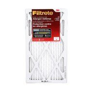 Filtrete Micro Allergen Defense Filter, MPR 1000, 16 x 25 x 1-Inches, 2-Pack N7