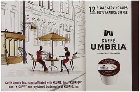 Caffe Umbria Single Serving Coffee Cups, Arco Etrusco Blend, 12 Count N7