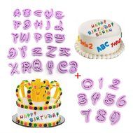 Alphabet Letter Number Cake Fondant Biscuit Cookie Cutter Decor Birthday Mold Top Selling Product