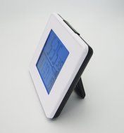 DYKIE Wireless RF RCC Weather Station with LED Backlight Indoor Temperature Alarm Clock