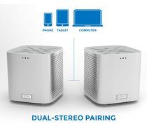 Beacon Audio Blazar Portable Bluetooth Stereo Speaker (Aluminum)