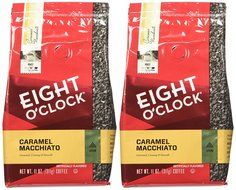 Eight O'Clock Coffee - Caramel Macchiato ground - 11oz (Pack of 2) N4