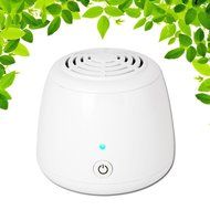 KWO White Mini Air Purifier Ozone Lonizer USB Air Freshener Remove Cigarette Smoke Odor Smell,Bacteria Mini Air... N2