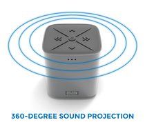Beacon Audio Blazar Portable Bluetooth Stereo Speaker (Aluminum) N4