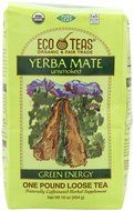 Eco Teas Organic Yerba Mate Unsmoked, Loose, 16-Ounces (Pack of 3) N3
