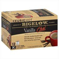 Bigelow Vanilla Chai Black Tea K-Cup Pods - Case Of 6 - 12 Ea