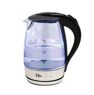 Elite Platinum EKT-200 Maxi-Matic 1.7 L Cordless Glass Kettle, Clear N3