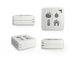 Oeo Design Weather Cube Bluetooth 4.0 Wireless Weather Station ( Temperature / Humidity Sensor ) N5