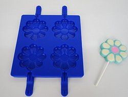 HSE Sun Flower shape 3D Silicone Mold With Stick Hole Cookware Dining Bar Non-Stick Cake Decorating fondant mold