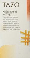 Tazo Wild Sweet Orange Tea 20ct Box N4