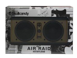 Skullcandy Air Raid Water-resistant Drop Proof Bluetooth Portable Speaker, Black N24
