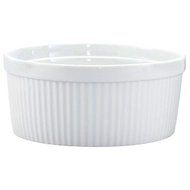 Harold Imports 64oz Porcelain Souffle Dish - White