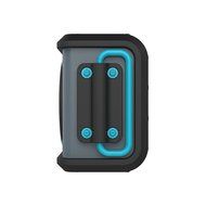 Skullcandy Air Raid Water-resistant Drop Proof Bluetooth Portable Speaker, Black N31