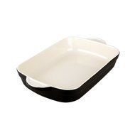 Denby Oven to Table Medium Oblong Casserole, Black