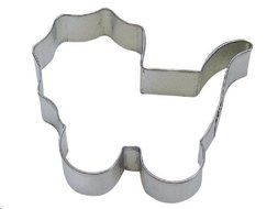 Baby Carriage Cookie Cutter 4&quot; Baby Shower Baking Fondant Sugar Pregnant
