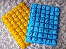 48 Even 26 Letters Silicone Cake Mold Soap Mold N2