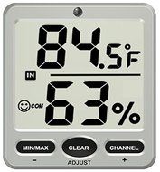 Ambient Weather WS-07 Big Digit 8-Channel Wireless Thermo-Hygrometer N2