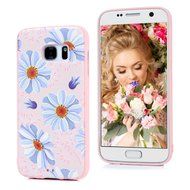 Badalink Galaxy S7 Case Shockproof Drop Protection Soft TPU Rubber Bumper Protective Back Cover Slim-Fit Flexible... N42