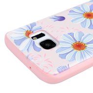 Badalink Galaxy S7 Case Shockproof Drop Protection Soft TPU Rubber Bumper Protective Back Cover Slim-Fit Flexible... N44