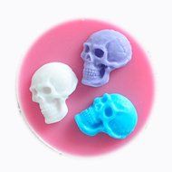 MathildaBaking Collection - Aztec Skull Theme Silicone Fondant Lace Molds Serie - Fondant and Gum Paste Silicone... N3