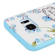 Badalink Galaxy S7 Case Shockproof Drop Protection Soft TPU Rubber Bumper Protective Back Cover Slim-Fit Flexible... N52