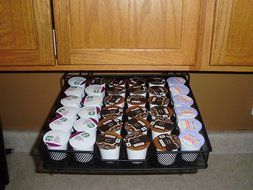 Keurig K-Cups Holder 50 Under The Cabinet Coffee Pod
